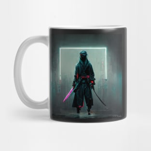 Cyberpunk Samurai Mug